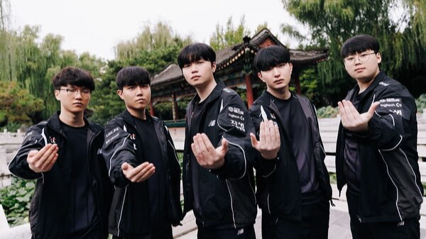 2025 LoL 월드 챔피언십에 진출한 kt 롤스터. 리그오브레전드 제공