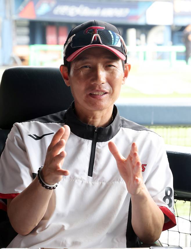 LG 염경엽 감독. IS 포토
