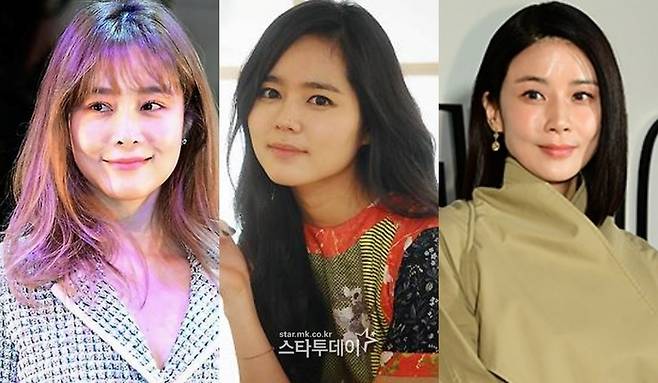 옥주현, 한가인, 이보영. 사진|스타투데이DB