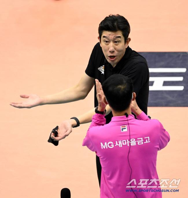 후인정 당시 KB손해보험 감독. 스포츠조선DB