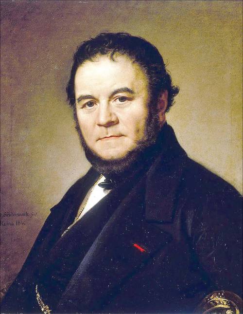 ‘적과 흑’으로 유명한 프랑스 소설가 스탕달 초상. 본명은 앙리 벨, 스탕달은 필명이다.