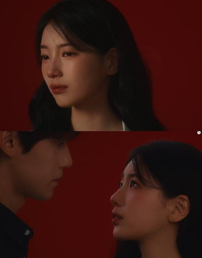 어반자카파 신곡 '스테이' 뮤직비디오에는 배우 수지와 이도현이 출연했다. '스테이' MV 캡처