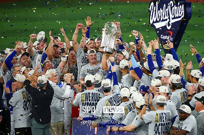 ▲ 월드시리즈 2연패를 기록하며 자신들의 전성 시대를 연 LA 다저스