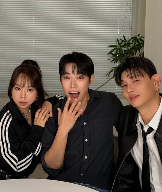 홍현희(왼쪽부터), 레오제이, 제이쓴/사진=레오제이 인스타그램