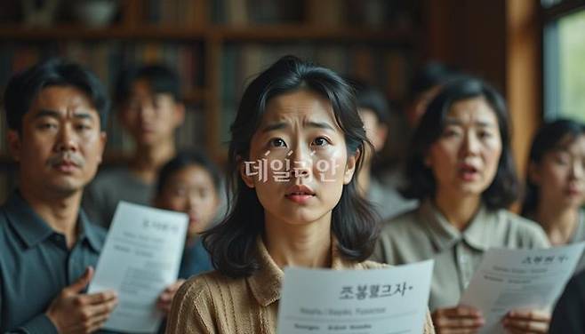 20세 이상 국민의 과반이 국민연금을 신뢰하지 않는다는 조사 결과가 발표됐다. ⓒ데일리안 AI 삽화 이미지