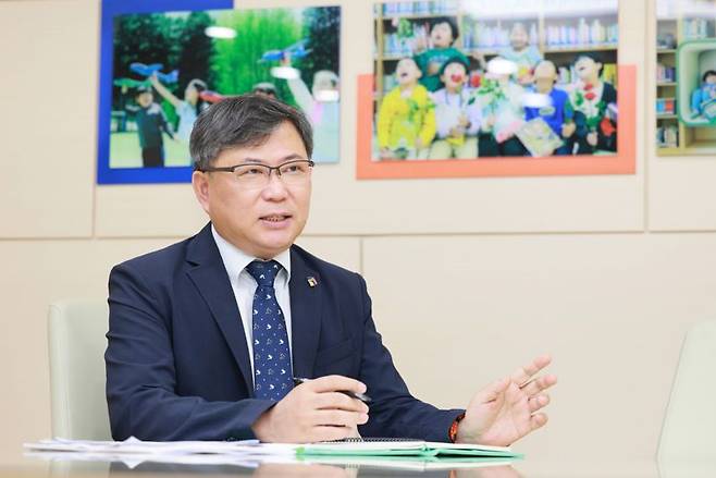 유정기 전북교육감 권한대행. 전북교육청 제공