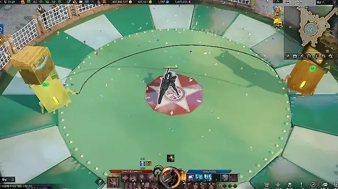 ▲ 잘해 보이지만 저는 G키 연타를 하고 있습니다