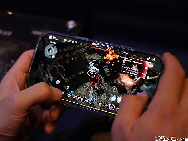 비전 프리뷰 행사에서 공개된 '로스트아크 모바일'.