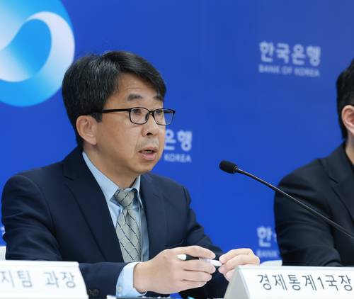 신승철 한국은행 경제통계1국장이 6일 오전 서울 중구 한국은행에서 열린 2025년 9월 국제수지(잠정) 기자설명회에서 발언하고 있다. (사진=한국은행)