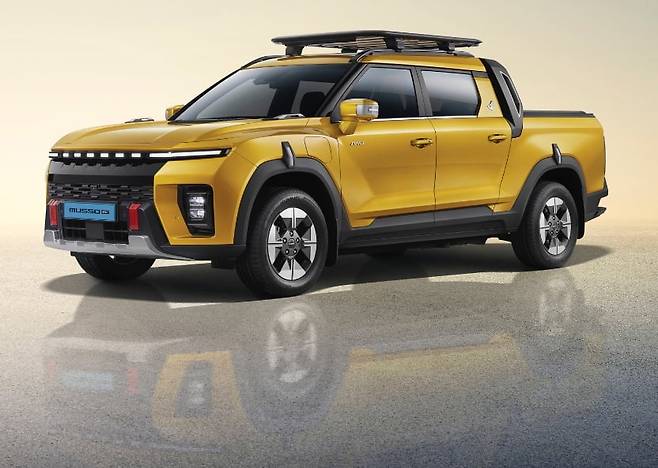 무쏘 EV./사진=KGM