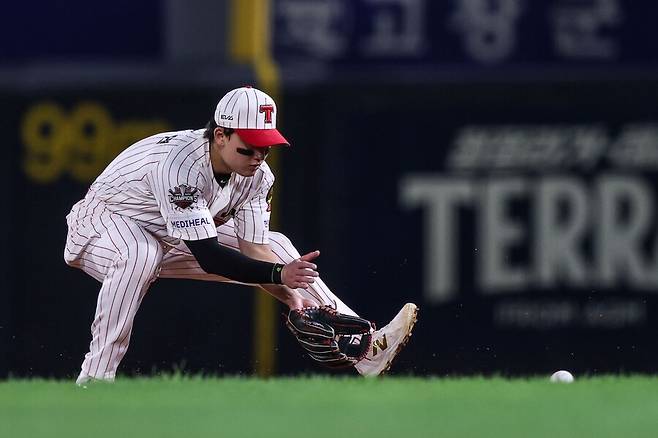 ▲ 윤도현은 입단 이후 잦은 부상으로 자신의 재능을 발휘하지 못하고 있다 ⓒKIA타이거즈