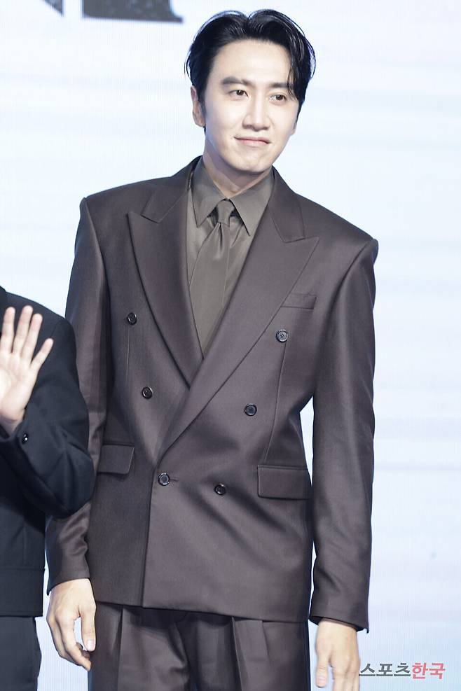 디즈니+의 오리지널 시리즈 '조각도시' 제작발표회에 참석한 이광수. 25. 11.3 ⓒ이혜영 기자 lhy@hankooki.com