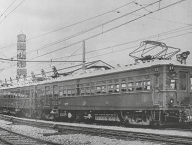 ▲ 1924년 8월 1일 개통된 철원역 금강산 전기철도 모습.