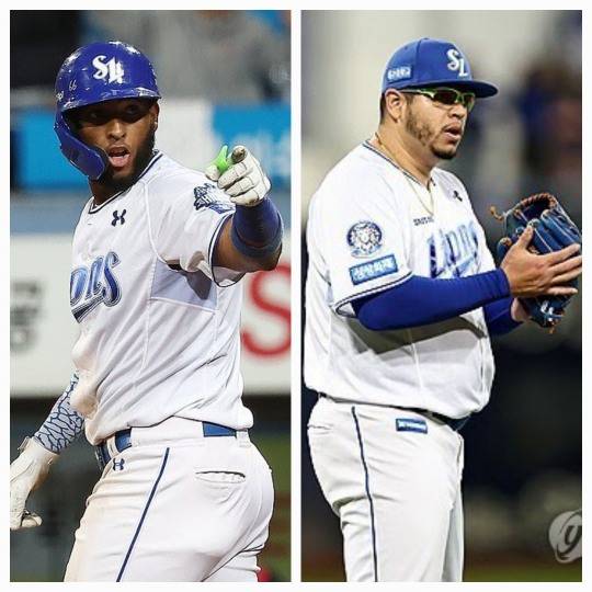 디아즈(왼쪽)와 후라도