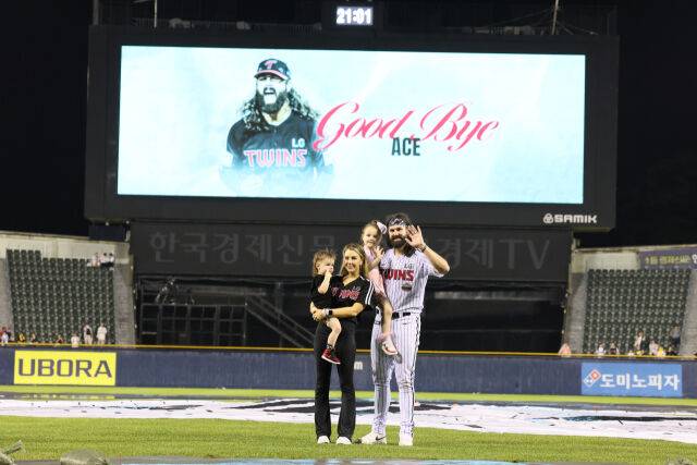 LG 트윈스 시절 케이시 켈리./LG 트윈스