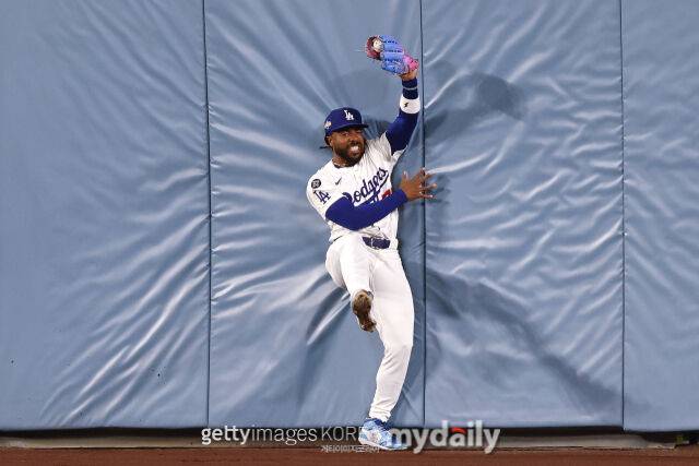 LA 다저스 시절의 저스틴 딘./게티이미지코리아
