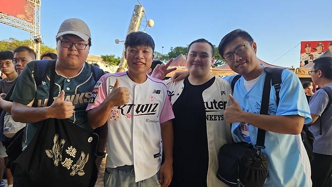 대만 현지에서 뜨거운 사랑을 받고 있는 kT. 사진 | KT 위즈