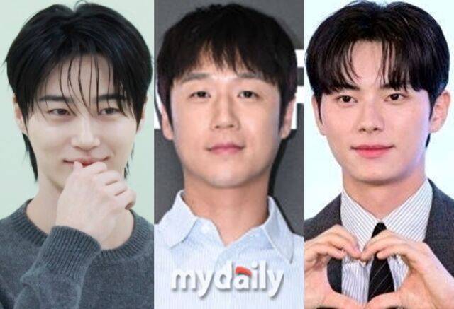 왼쪽부터 배우 변우석, 정준원, 이채민 / 마이데일리