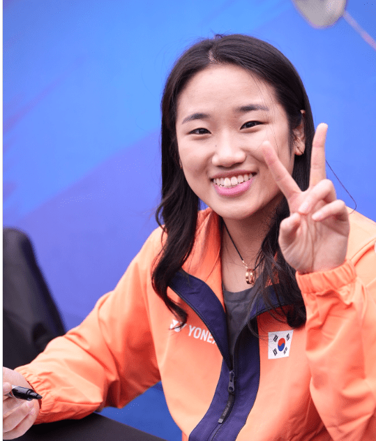 김소영 채유정 은퇴식에 참석한 배드민턴 여제 안세영. 배드민터코리아TV