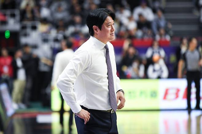 문경은 KT 감독. 사진=KBL