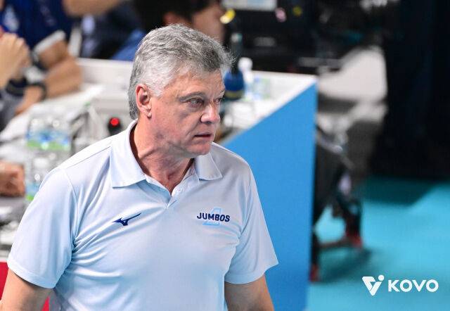 대한항공 헤난 감독./KOVO