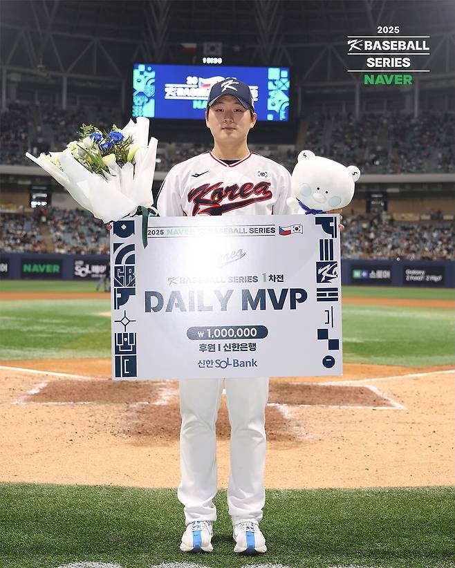 ▲ 김택연 ⓒKBO 공식 SNS