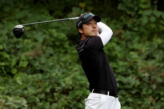 임예택이 8일 제주 서귀포의 테디밸리 골프앤리조트(파72)에서 열린 한국프로골프(KPGA) 투어 챔피언스 인 제주 3라운드 4번홀에서 드라이버 티샷을 치고 있다. /사진=KPGA 제공