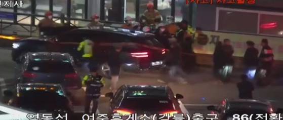 사고 현장. 사진 YTN 캡처