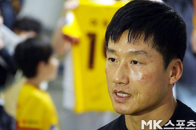 광주 FC 이정효 감독. 사진=이근승 기자