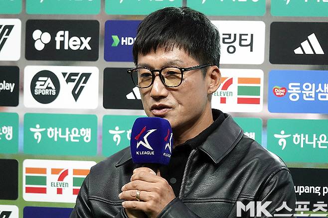 광주 FC 이정효 감독. 사진=이근승 기자