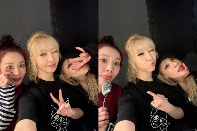 2NE1 멤버 산다라박이 멤버들과 함께한 근황을 전했다. / 산다라박 인스타그램