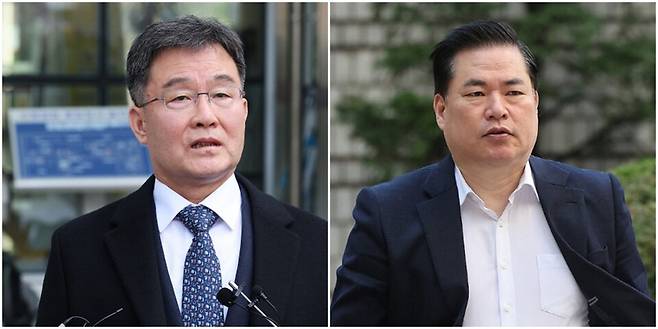 화천대유자산관리 대주주 김만배씨(왼쪽)와 유동규 전 성남도시개발공사 기획본부장 ⓒ연합뉴스