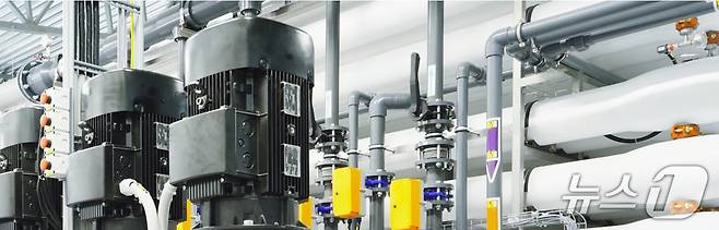 한성크린텍 초순수 설비(한성크린텍 홈페이지 갈무리)