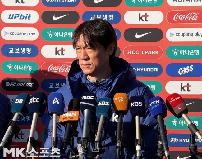 홍명보 감독. 사진=김영훈 기자