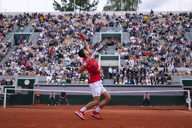 모든 코트에서 두루 좋은 성적을 올린 조코비치.
