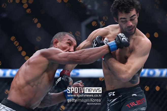 ▲ 바르셀로스는 현재 UFC 4연승 중이다.