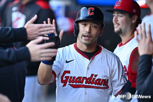 클리블랜드 가디언스 스티븐 콴. /AFPBBNews=뉴스1