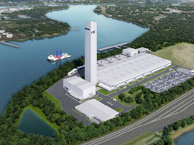 LS그린링크 미국 버지니아주 공장 조감도.(사진=LS그룹)