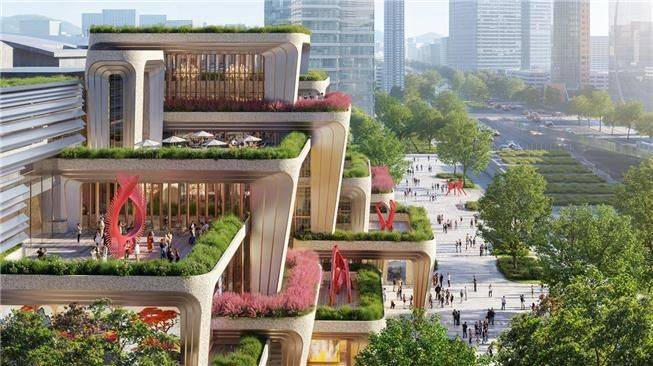 코엑스 전면부 조감도. 서울시