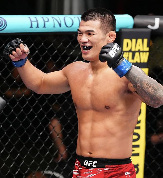 고석현. 사진=UFC 코리아 SNS