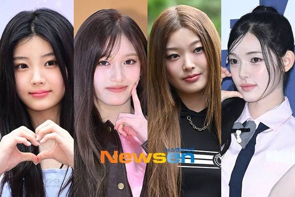 왼쪽부터 원희 이서 윤채 유하/뉴스엔DB