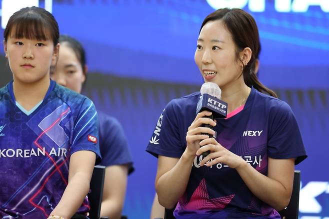 ▲ 양하은 ⓒ한국프로탁구연맹