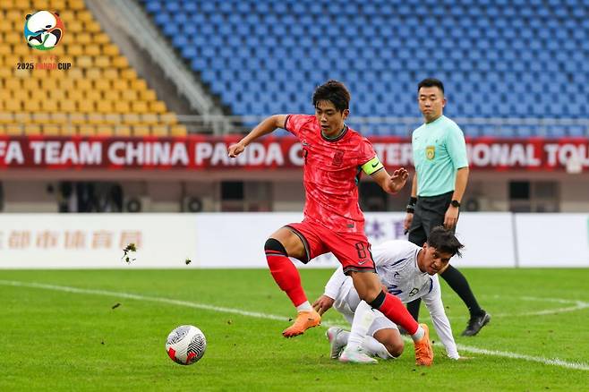 U-22 대표팀 김동진. /사진=판다컵 대회조직위원회 제공