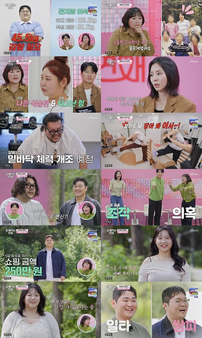 /사진=TV조선 '잘 빠지는 연애'