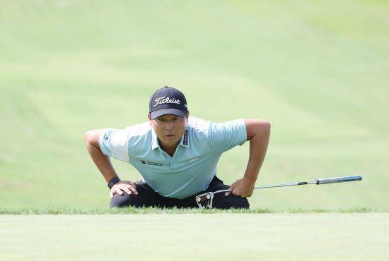이태훈은 퍼팅 훈련을 통해 무결점 선수로 진화했다. KPGA 제공