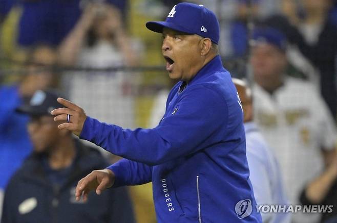 데이브 로버츠 다저스 감독.연합뉴스