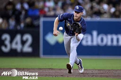 탬파베이는 2026년 테일러 월스를 비롯한 여러 선수들을 유격수 자리에서 경쟁시킬 예정이다. 사진=ⓒAFPBBNews = News1