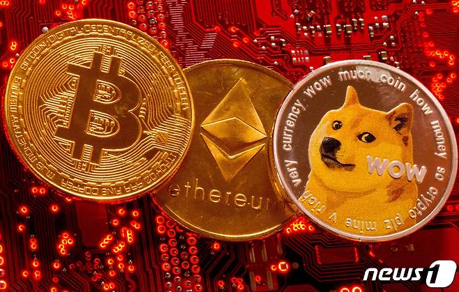 도지코인 시각물 ⓒ 로이터=뉴스1