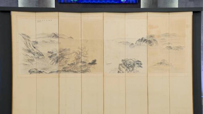 '진품명품' 산수화 병풍