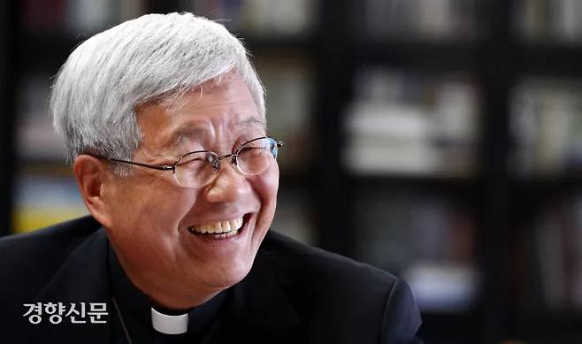 유흥식 추기경. 경향신문 자료사진